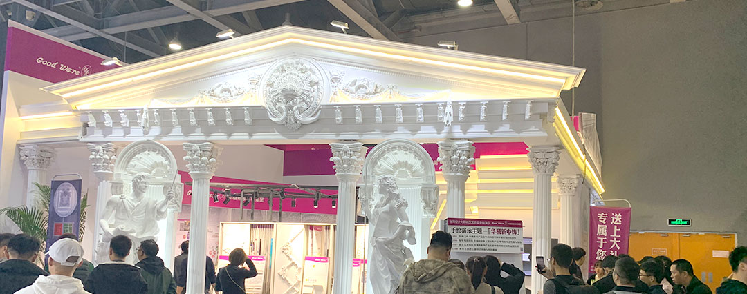 宮殿式展臺設(shè)計風格